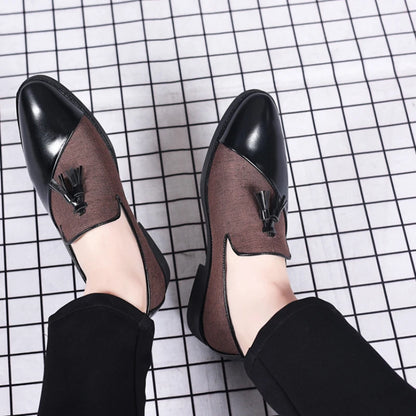 Men's Formal Shoes Versatile Men Shoes British Style Business Shoes Fashion Casual Men Loafers 2025 Trend Zapatos Para Hombres
