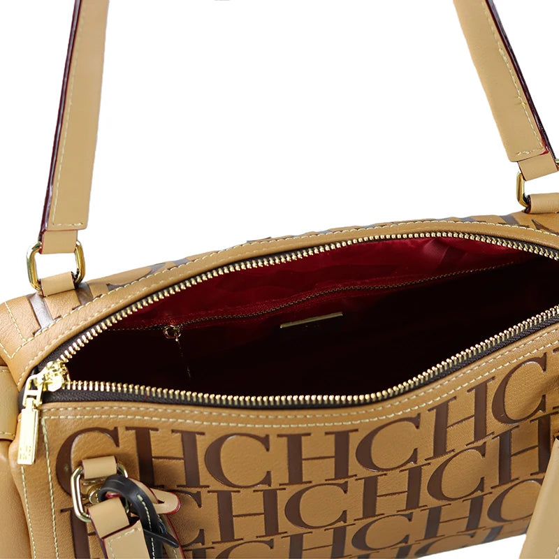 CH Niche Brand Women's Bucket Bag New Large Capacity Letter Print Design 2026 New Women's Classic Handbag