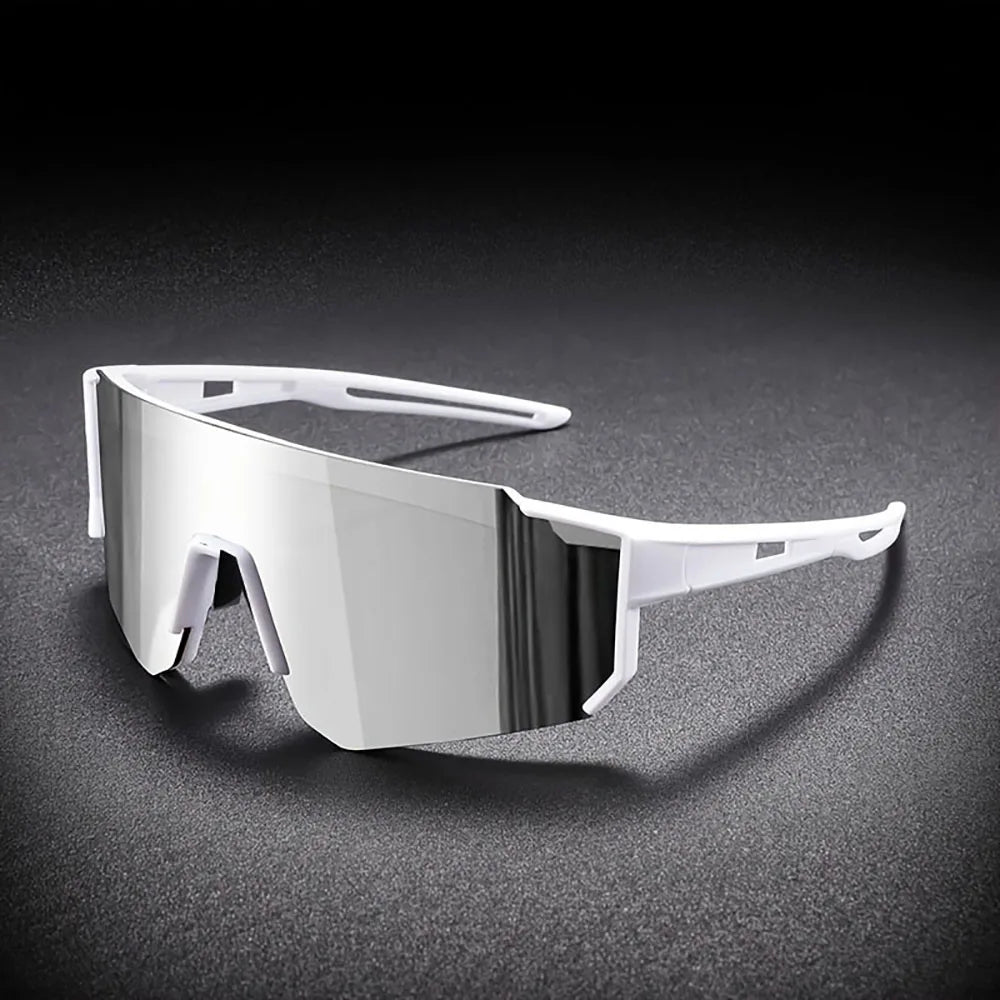 Men's Oversized Cycling Sunglasses Eyewear Bicycle Goggles Windproof Glasses Lens Road Riding Bike
