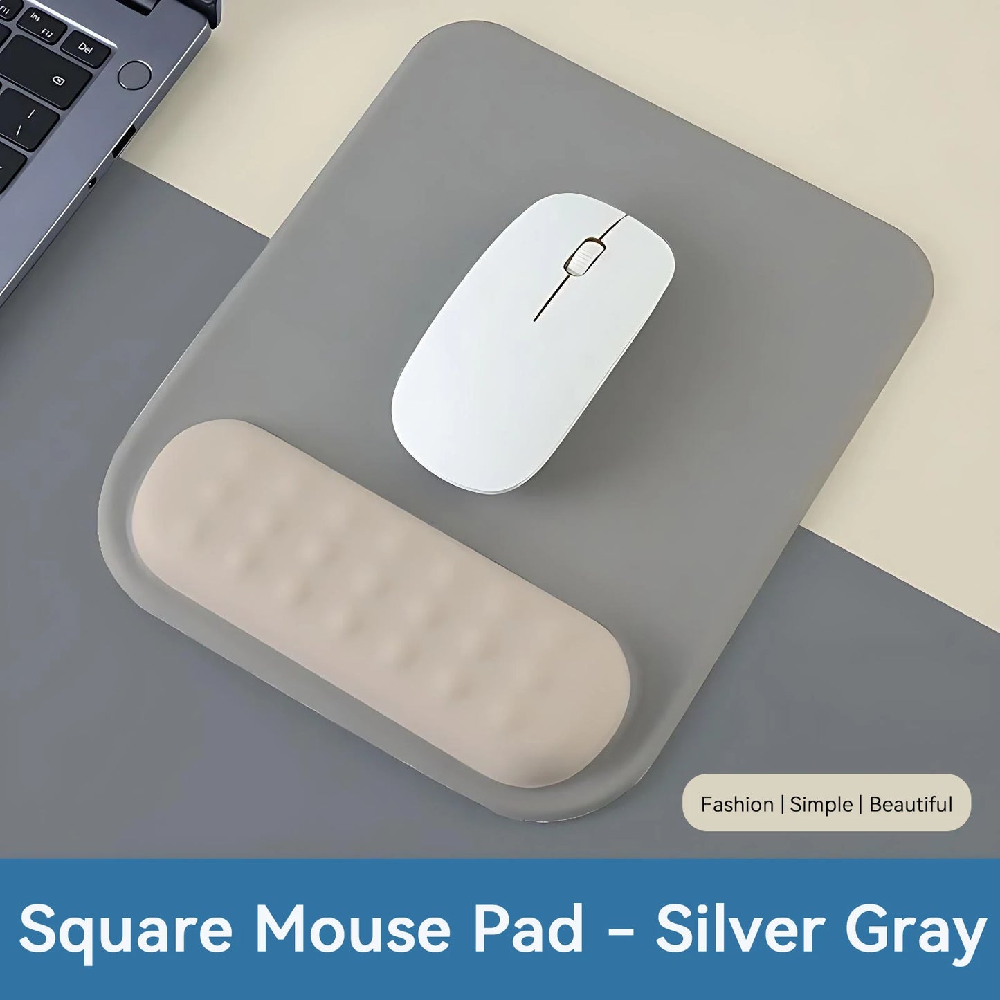 Gradient color mouse pad comfortable wrist rest non-slip mouse pad soft mouse pad wrist rest computer desktop mouse pad