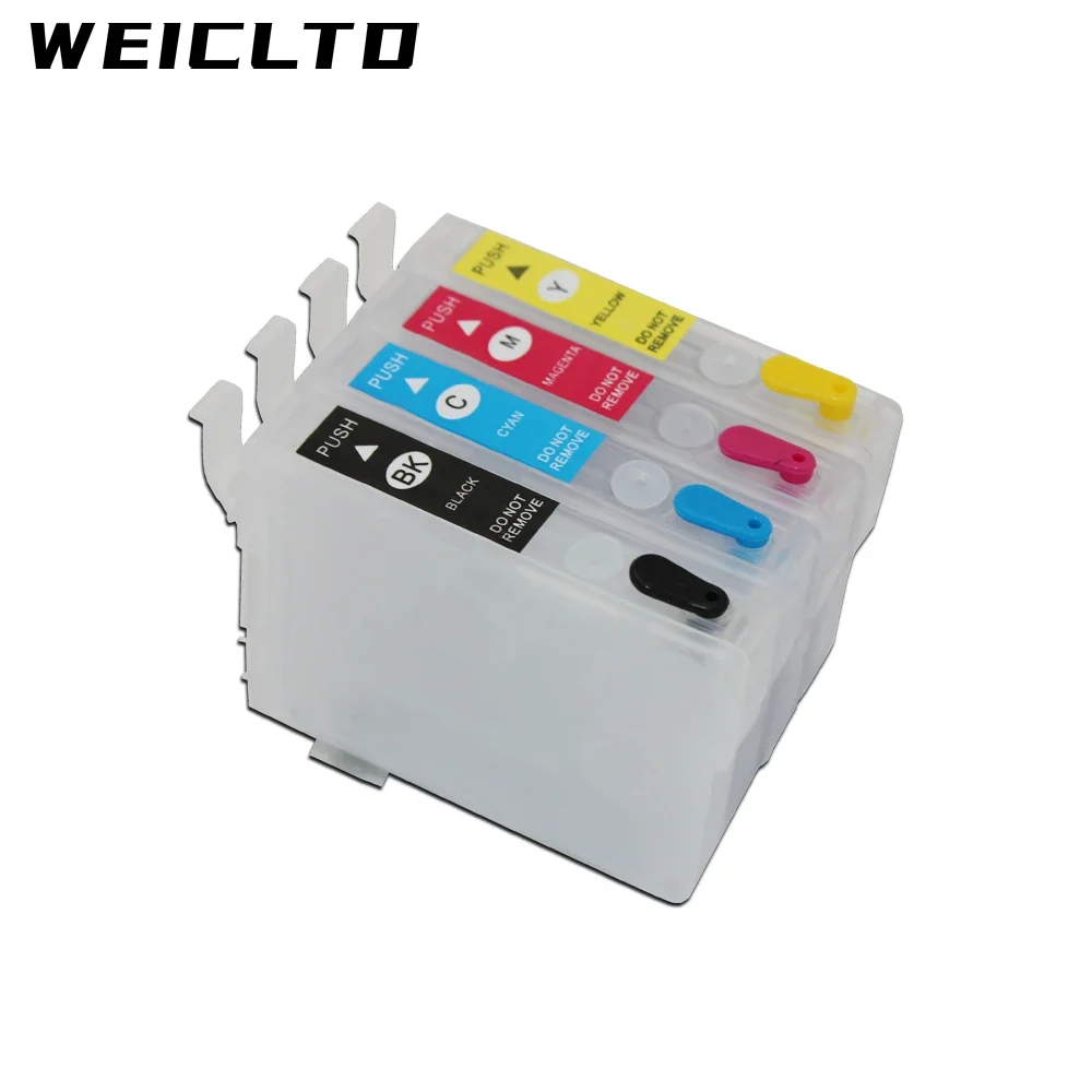 4PC 502XL 29XL 18XL 220 16XL 603XL 604XL 503XL 212XL Refill Ink Cartridge No Chip For Epson XP 2200 2205 3200 3205 Printers