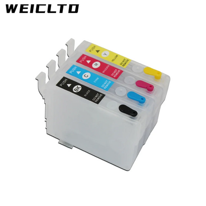 4PC 502XL 29XL 18XL 220 16XL 603XL 604XL 503XL 212XL Refill Ink Cartridge No Chip For Epson XP 2200 2205 3200 3205 Printers
