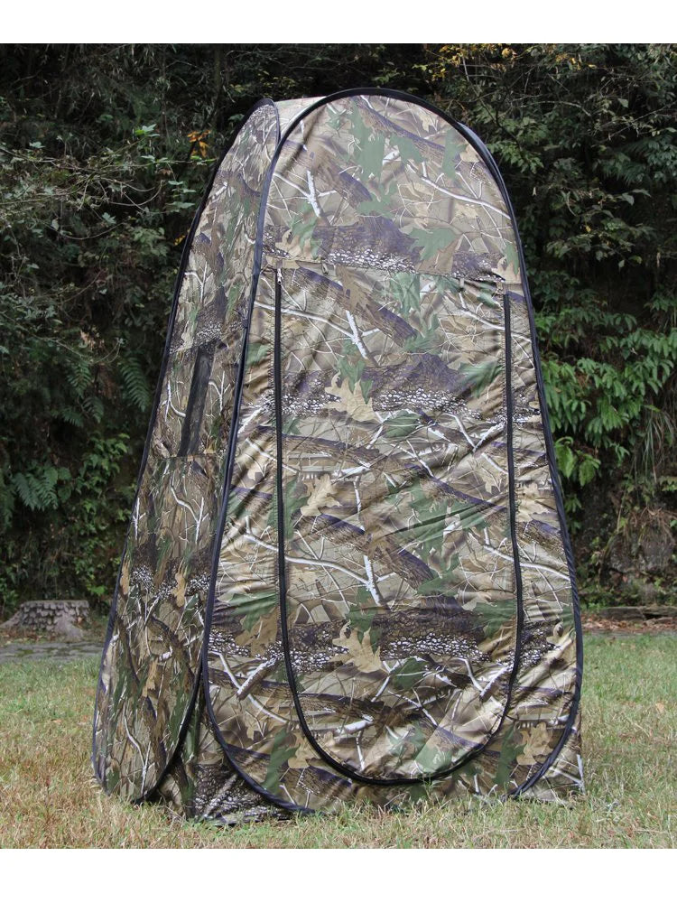 En vente : Toilettes escamotables automatiques, douche mobile, cabine d'essayage camouflage, tente de camping/photographie/observation des oiseaux/chasse en plein air.
