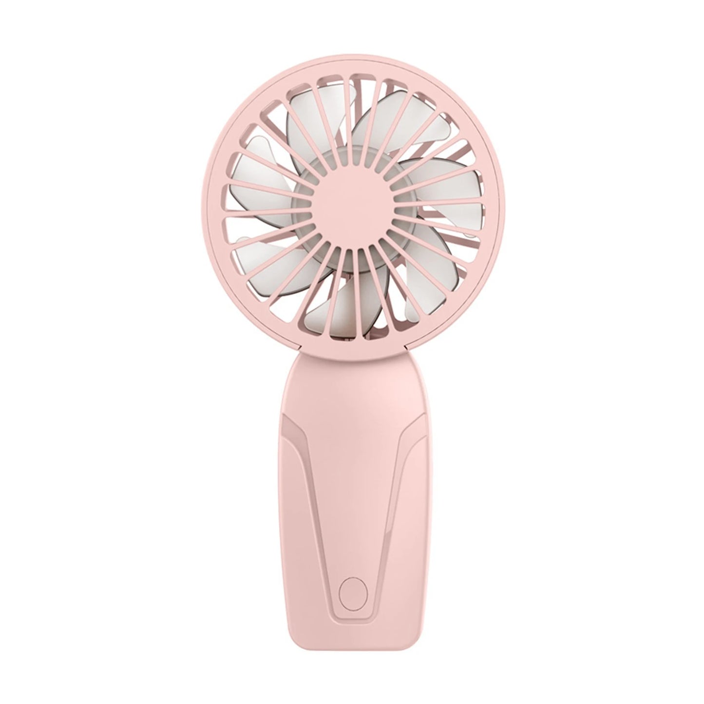 Portable Handheld Mini Fan, USB Rechargeable Small Pocket Fan for On-The-Go, Cute ABS Lightweight Design, Personal Cooling