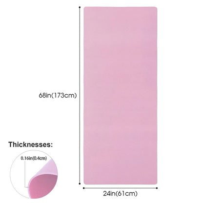 1Pc 4MM Thick EVA Yoga Mats Anti-slip Sport Fitness Mat Blanket For Exercise Yoga And Pilates Gymnastics Mat Fitness Equipment
