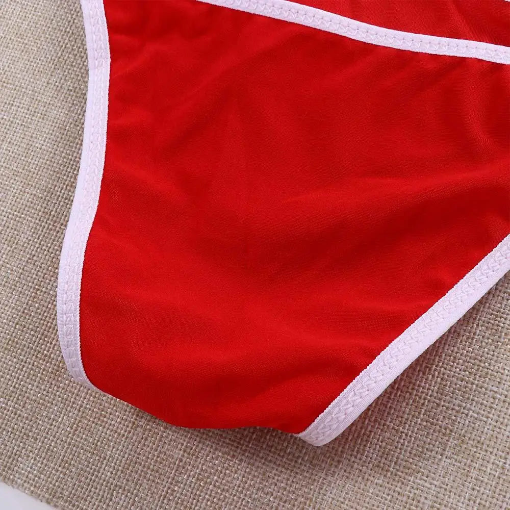 1 Sets Swimsuit Bandage Bikini Japanese Style Cosplay Girls Sexy Swimwear