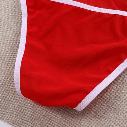 1 Sets Swimsuit Bandage Bikini Japanese Style Cosplay Girls Sexy Swimwear