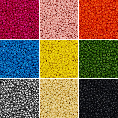 1000/500pcs 3/4mm Glass Seed Beads DIY Accessories Jewellery Making Materials Supplies Pony Bead For Craft Bracelets Jewelry