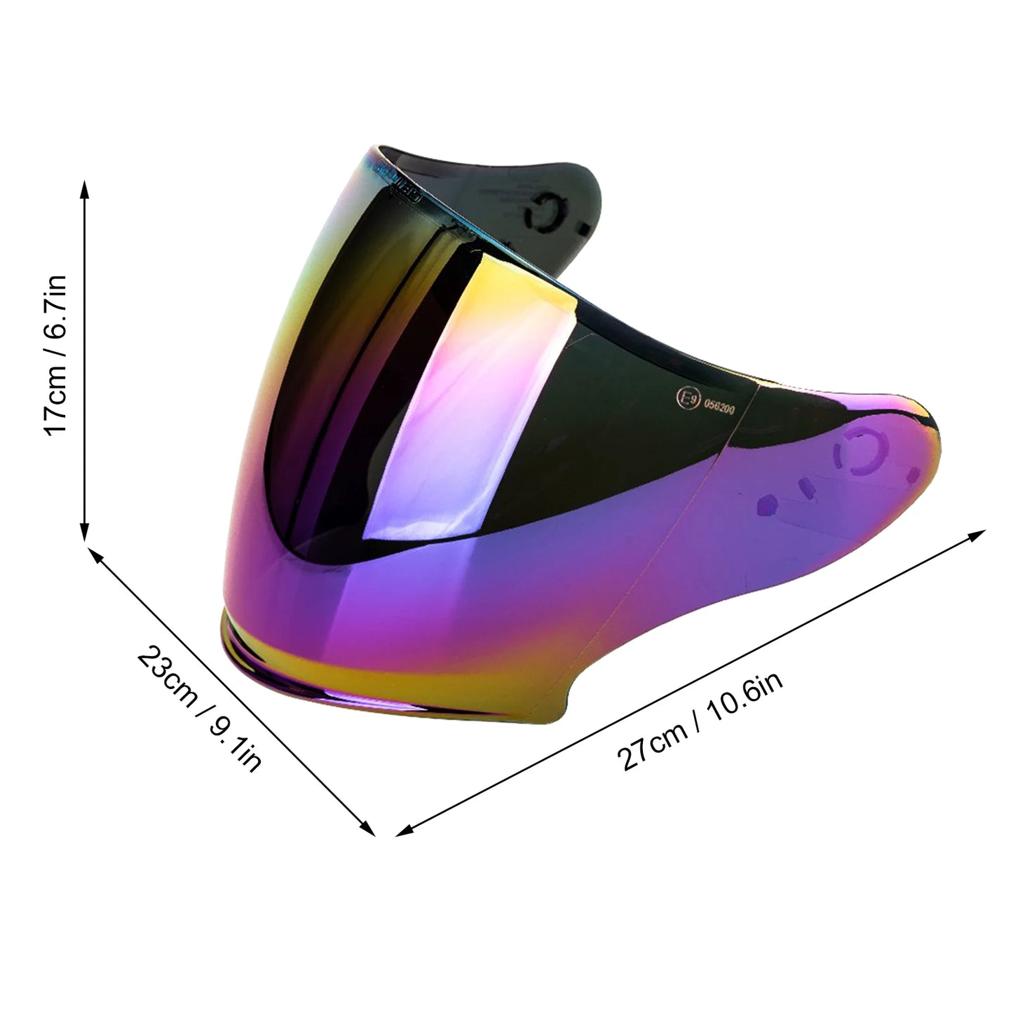 Motorcycle Helmet Wind  Lens Visor Cambered Surface Motor Helmet Accessories Replacement for MT Avenue SV Helmet