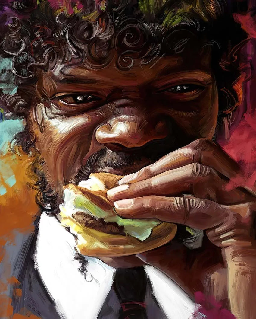 Modern Painting Posters and Prints Movies Pulp Fiction Canvas Painting Wall Art Pictures for Home Living Room Decor Cuadros