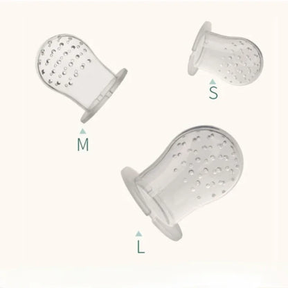 Baby Food Feeding Spoon Juice Extractor Chewing Fruit Vegetable Bite Eat Auxiliary Silicone Safe Babies Tableware Infant Bottles