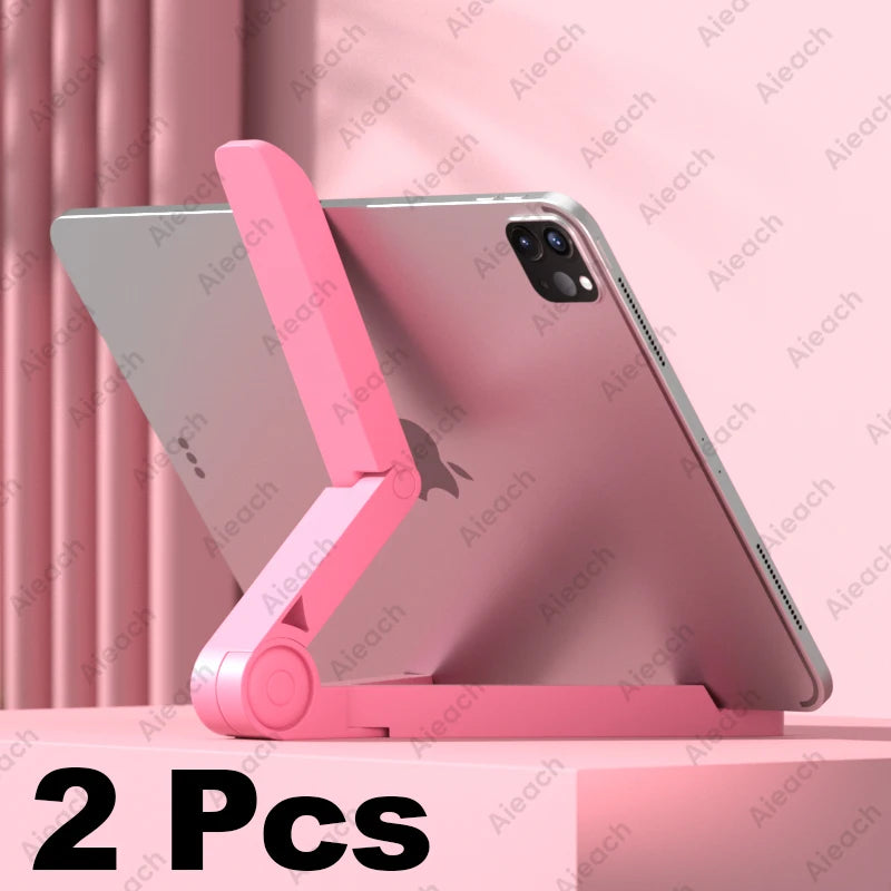 Portable Monitor Stand & Tablet Stand Holder Adjustable, Foldable, For 7 to 12 Inches Most Tablets, Kindle Fire and Smart Phones
