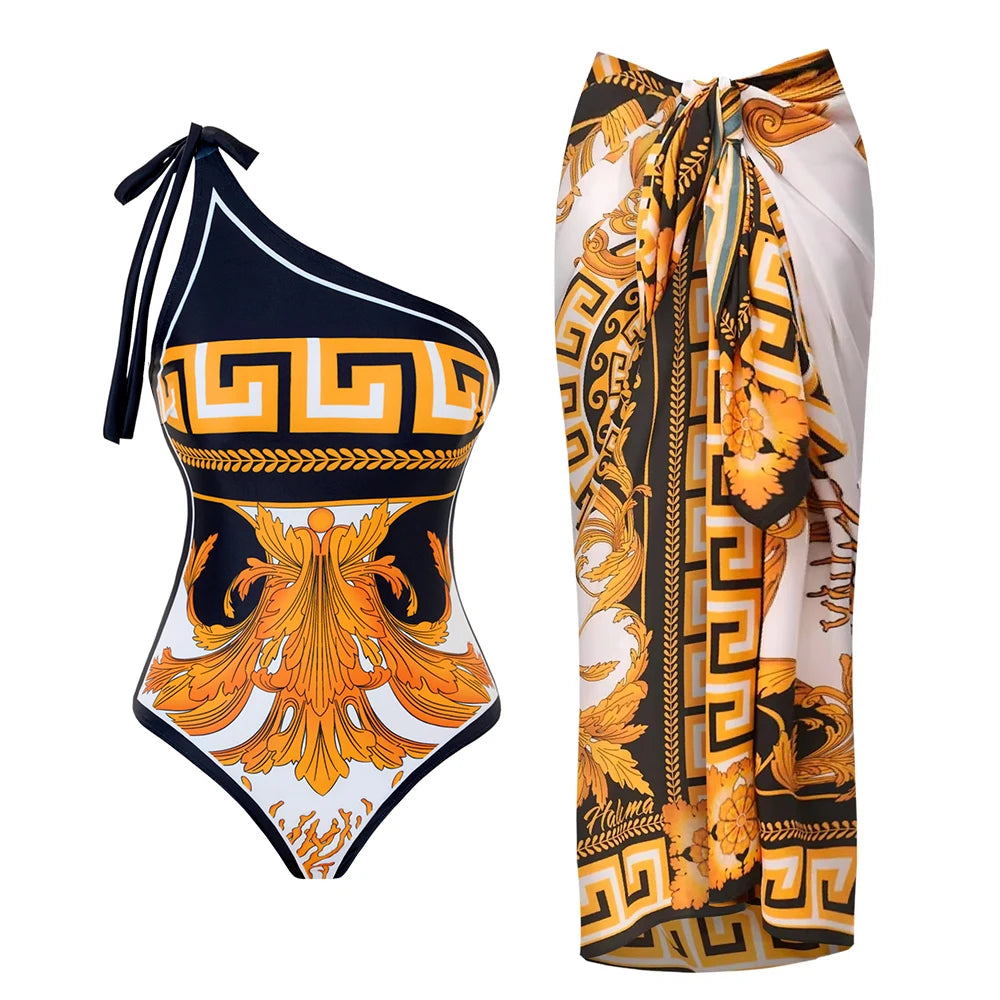 2025 New Arrival Push Up Women Bikini Set Floral Printed Ruffle Bikinis Strappy Bandage Swimwear Brazilian Biquini Bathing Suit