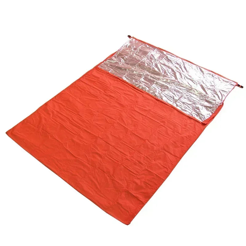 Reusable Camping Ultralight Sleeping Bag Survival Tourism Hiking Climbing Single Sleeping Bag Keep You Warm Pouch 200 * 72cm