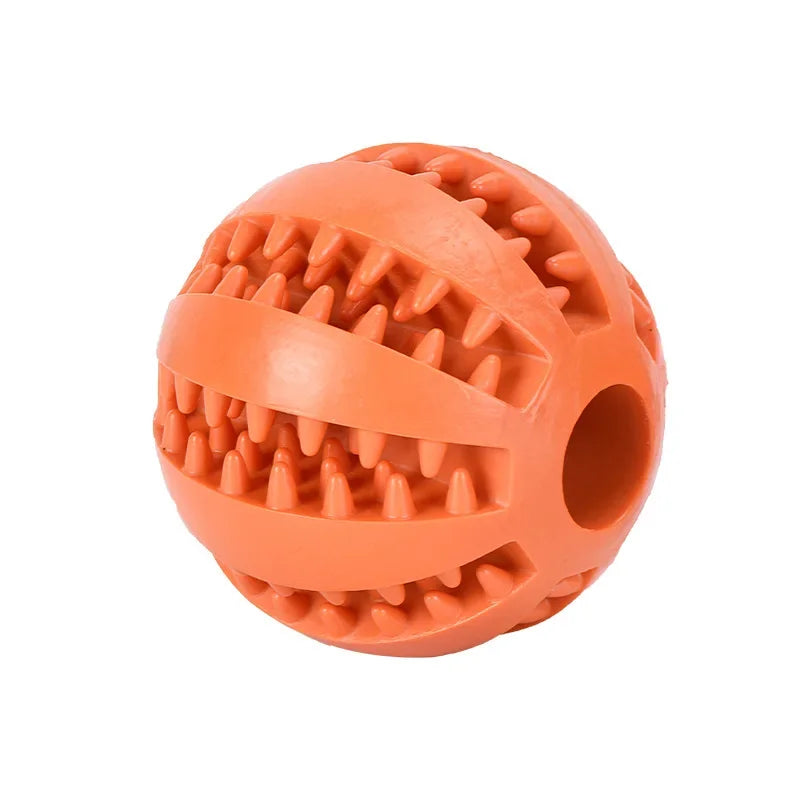 Silicone Pet Dog Toy Ball Interactive Bite-resistant Chew Toy for Small Dogs Tooth Cleaning Elasticity Ball Pet Products 5cm