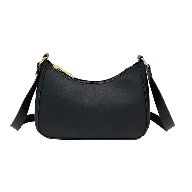 Fashionable and Trendy Solid-color Handbags Simple and New Small Square Bag Stylish and High-quality Single-shoulder Armpit Bags