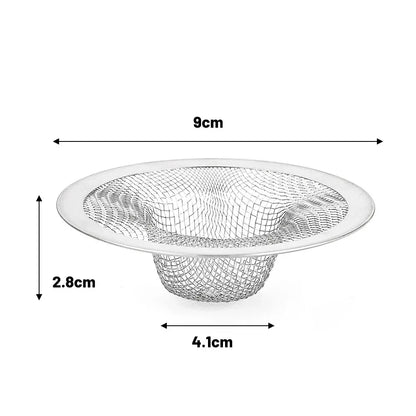 Kitchen Sink Stainless Steel Filter Sewer Mesh Strainers Disposable Sink Filter Mesh Bags Bathroom Floor Drain Hair Waste Filter