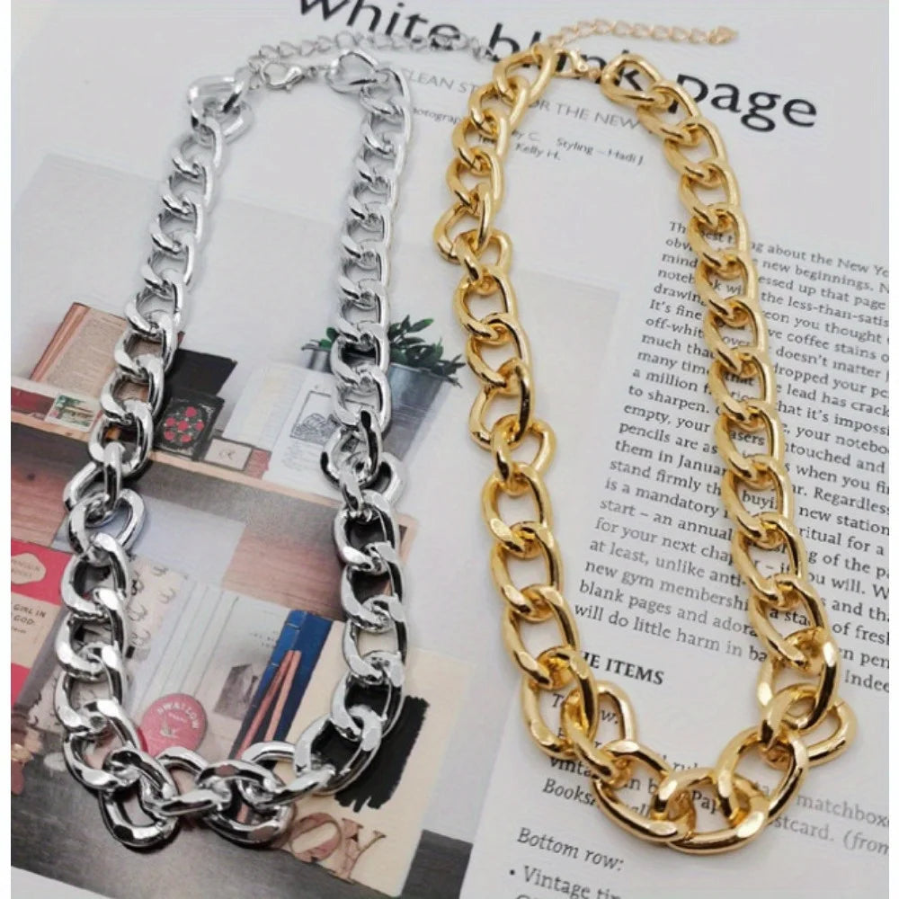 Luxurious European and American Personalized Men's Pendant Necklace New Fashion Punk Hip-hop Men's Necklace Jewelry Wholesale