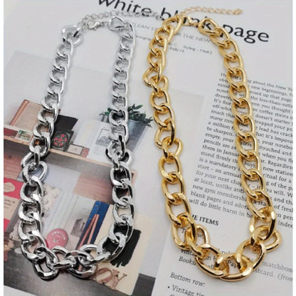 Luxurious European and American Personalized Men's Pendant Necklace New Fashion Punk Hip-hop Men's Necklace Jewelry Wholesale