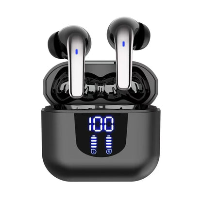 Wireless Earphones HiFi Sound Surround Stereo IPX7 Waterproof Compatible with All Smartphones