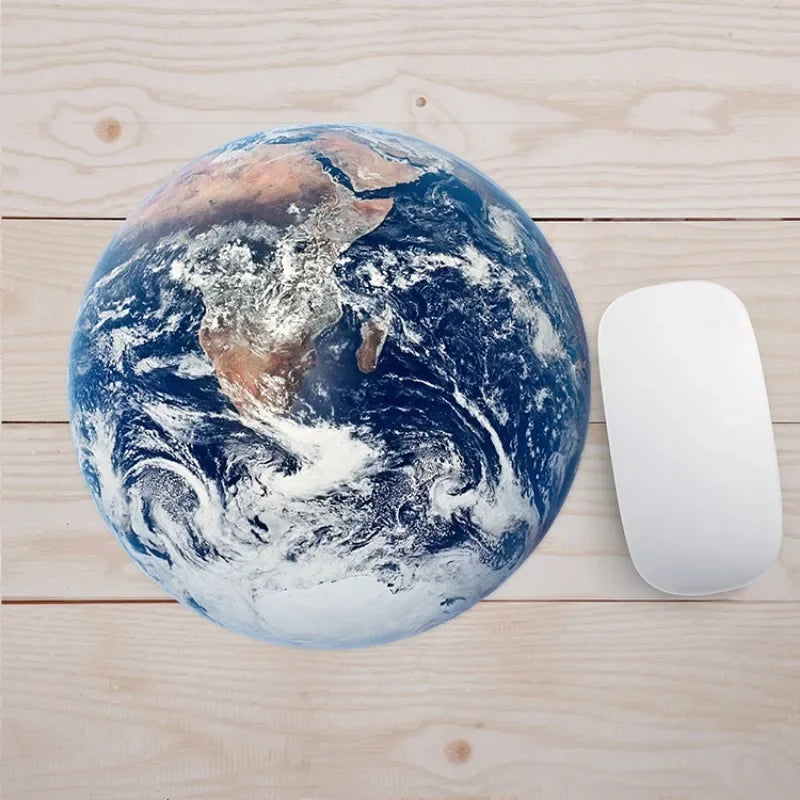 19 Styles Fashion Planets Mouse Pad Round Computer Mouse Pad Gaming Mouse Pad for Pc Laptop Desk