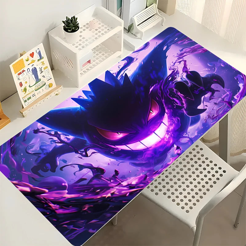 Gaming Mouse Pad Kawaii Mousepad Gamer Desk Mat Cartoon P-pokemonS Keyboard Pad Computer Table Surface For Accessories Mausepad