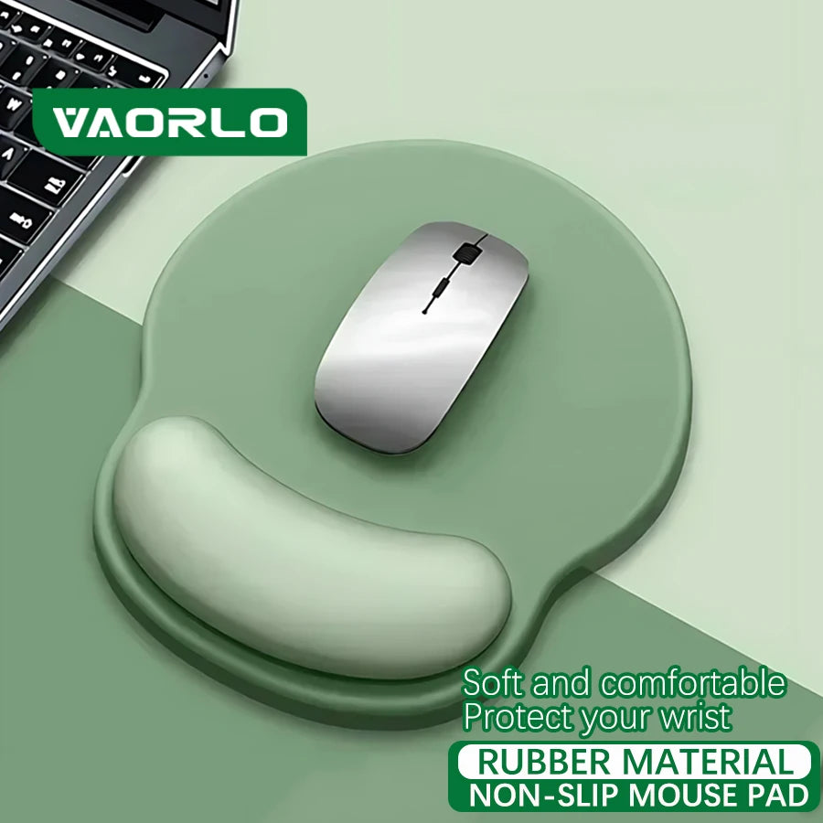 Gradient color mouse pad, comfortable wrist rest, non-slip mouse pad, soft mouse pad wrist rest, computer desktop foam mouse pad