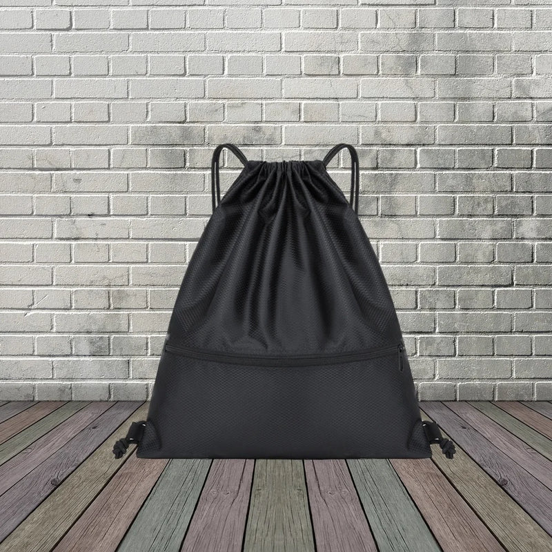 Fashionable Drawstring Backpack Portable Travel Backpack Lightweight Simple Sports Backpack Computer Bag Casual Daily Backpack