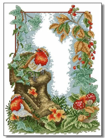 Cross Stitch Kits Stich Cross-stitch Diy Cross Stitch Set Christmas Embroidery Complete Kit Needlework Needle 14CT 1 1
