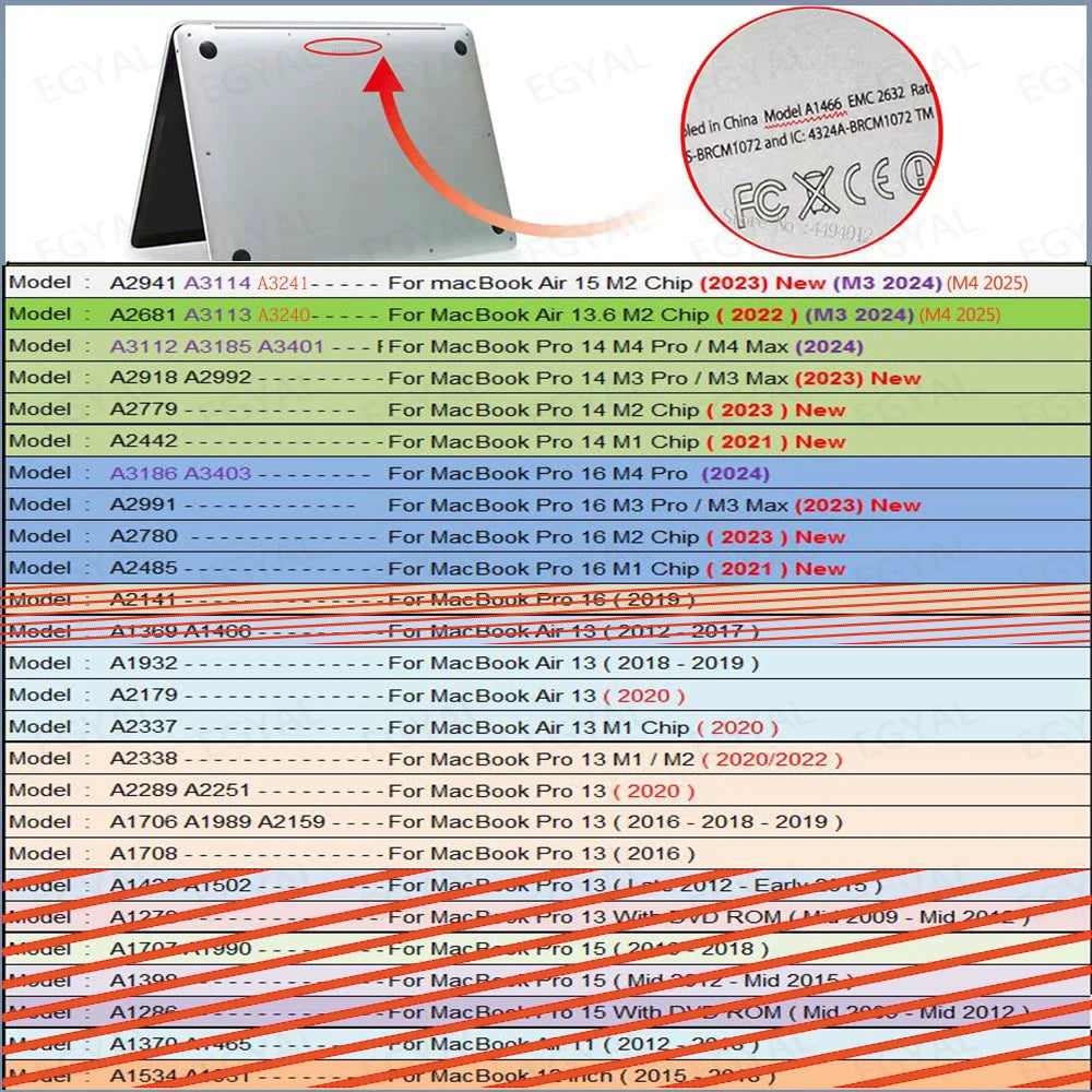 For Macbook Air 15 A3241 M4 2025 Protective Stand Cover Case Compatible with M2 M3 Model A3114 Shell for Air/Ppro 13.6 14 16.2