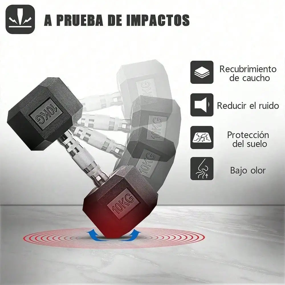 Hex dumbbells, 2.5-25 kg dumbbells,non-slip coating, ergonomic handle, solid iron dumbbell set, strength training,home gym