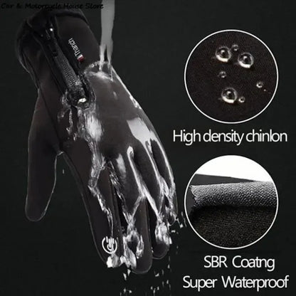1Pair winter Motorcycle gloves, Ski gloves,cycling gloves,touch screen gloves, riding and mountaineering gloves
