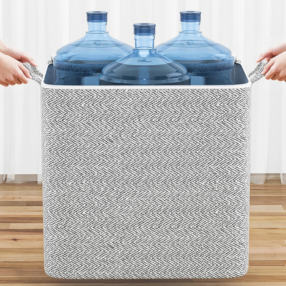 Stereoscopic Storage Boxes Household Storage Boxes Organizing Boxes Fabric Foldable Large Capacity Dust-proof Closet Storage
