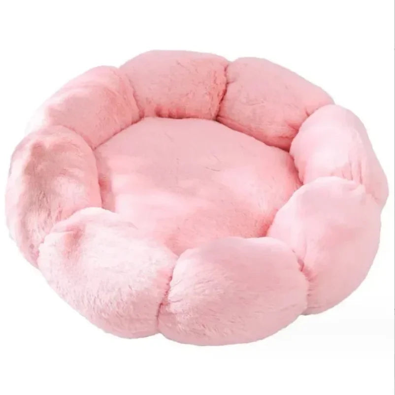 Comfortable Sleep Pet Bed Unique Flower-Shaped for Indoor and Outdoor Use Dog Mat Dog Beds for Large Dogs, Suitable For Winter