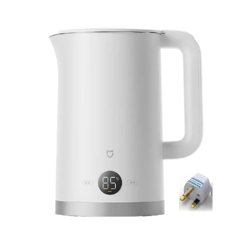 New Mijia Constant Temperature Electric Kettle 3 Home Automatic Power Off 316L Stainless Steel 1800w Fast Heating 1.7L
