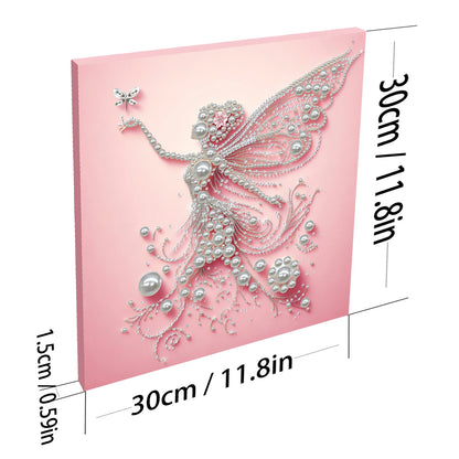 DIY Pearl Gem Paintings Picture Arts Craft for Adults/Beginners Gift Home Decor 30x30cm With Frame
