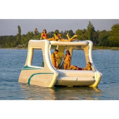 OME Large Szie 4-8 Persons Inflatable Yacht Boat Inflatable Electric Boat With Anti-slip Floor Pontoon Boat Ships Fishing Diving
