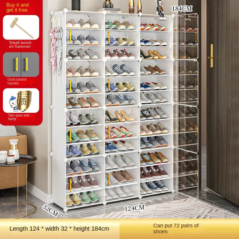 Modern Home Hallway Furniture Shoe Rack Cabinet For Living Room Storage Organizer Shelf Shoes Women's Sandals Cupboard Shoerack