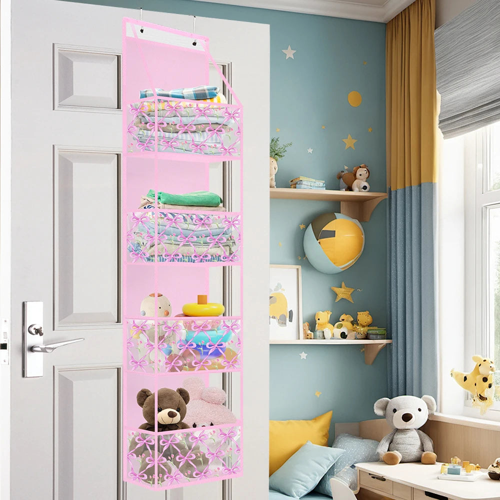 Over The Door Hanging Organizer Cosmetics Wall Hanging Storage Organizer Bag Organizerfor Nursery Bathroom Closet Bedroom Dorm