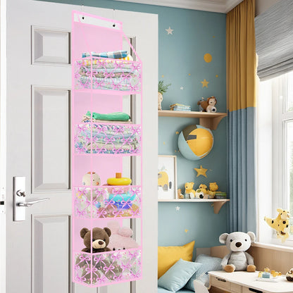 Over The Door Hanging Organizer Cosmetics Wall Hanging Storage Organizer Bag Organizerfor Nursery Bathroom Closet Bedroom Dorm