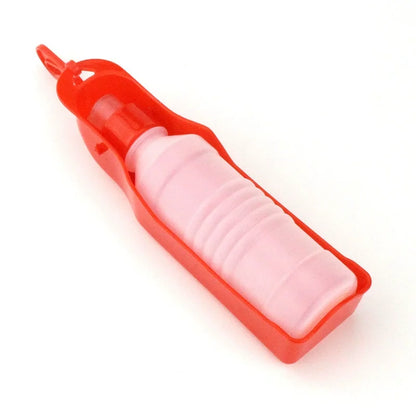 Portable Pet Dog Water Bottle Outdoor Feeder Dispenser Drinking Bowl for Small to Large Dogs And Cats - Pet Supplies