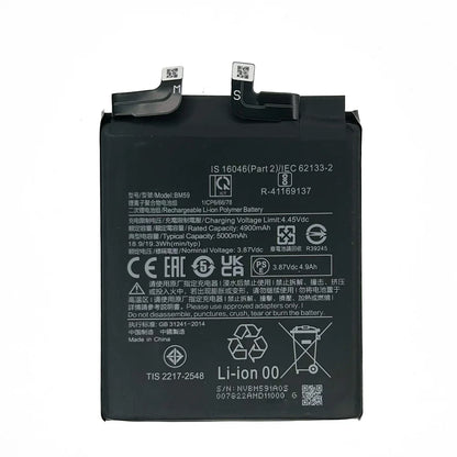 Genuine Replacement Battery BM59 Original Battery For Xiaomi Mi 11T 5000mAh High Quality  Batteria Battery Batteries + Kit Tools