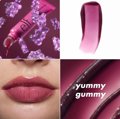 ELF Shimmer Highlight Lip Honey Oil Moisturizes Nourishes Plump Lips and Reduces Lip Lines，The Pre-makeup Gel Moisturizes Glaze