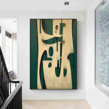 WABI-SABI Wall Art Handmade Painted Oil Painting On canvas Abstract Textured Painting Large Wall Decor For Living Room Decor