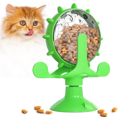 Cat and Dog Pet Toy Food Dispenser, Interactive Toy for Cats and Dogs, Training Automatic Feeder, Cat Toy