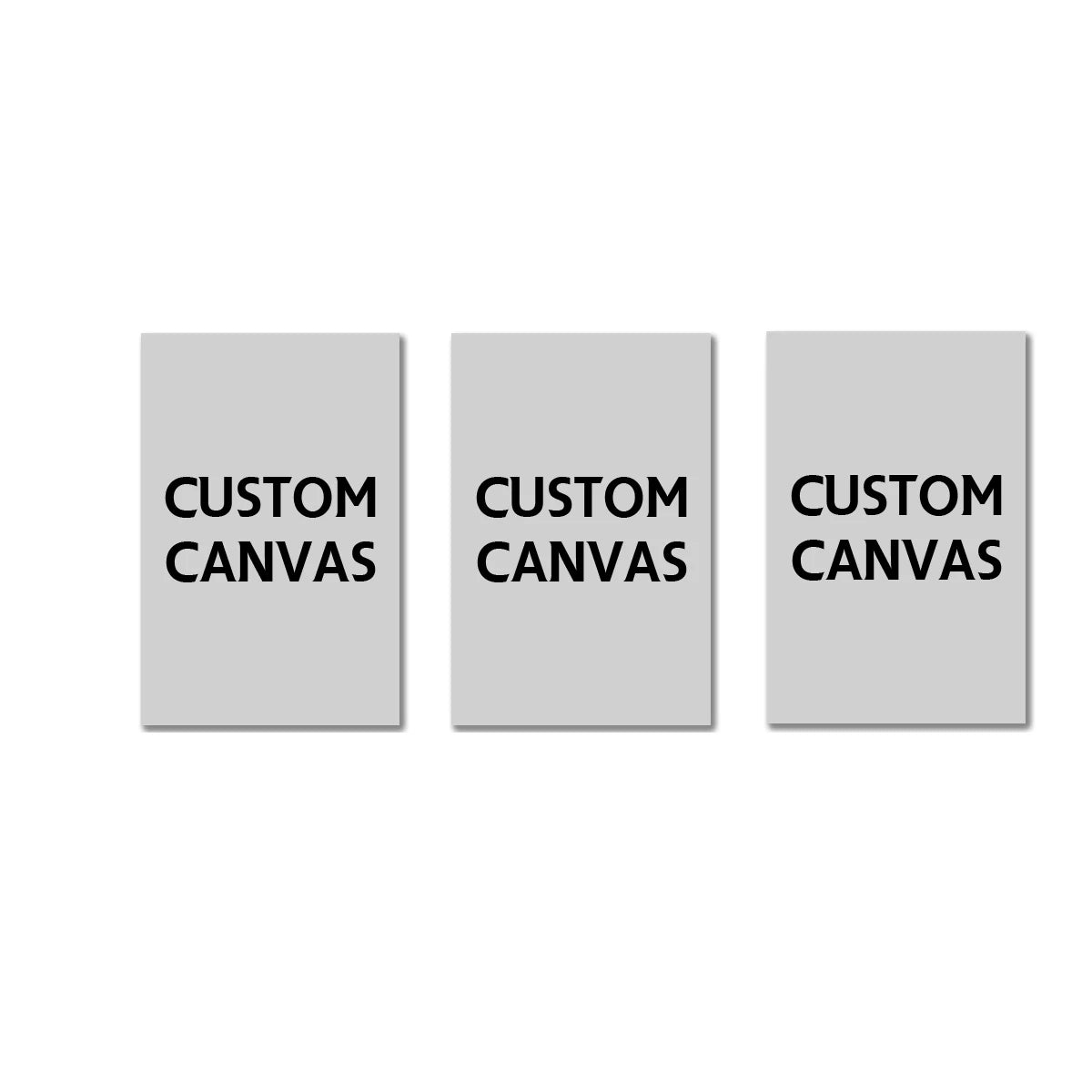 Custom Print Canvas Painting From Your Photos Wedding Birthday Poster Wall Art Decoration Pets Family Landscape Picture Decor
