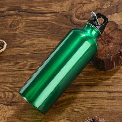 Camping Alloy Water Bottle 500ml Outdoor Portable Cycling Water Bottle