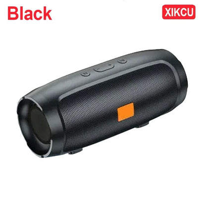 XIKCU Dual Speaker Bluetooth Speaker Stereo Outdoor Tfusb Playback Fm Voice Broadcasting Portable Subwoofer 50 Wireless Speaker