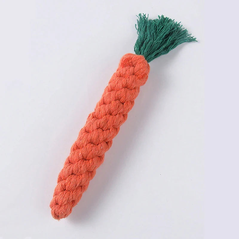 Pet Chew-Resistant Knot Ball, Dog Boredom-Relief Rope Toy, Suitable for Small to Medium-Sized Dogs, Knot-Designed