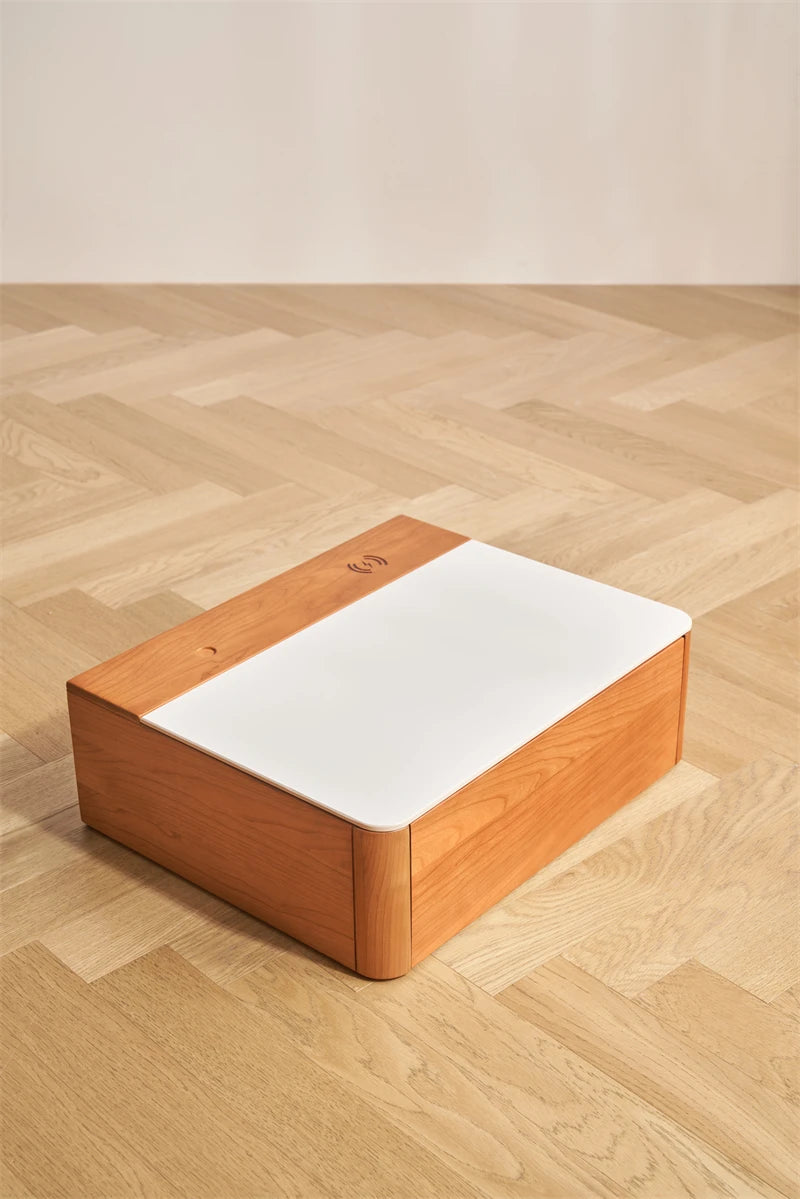 Nightstands Wooden Small Floating Wall Mounted Modern Minimalist Bedroom Oak Bedside Table Nightstand
